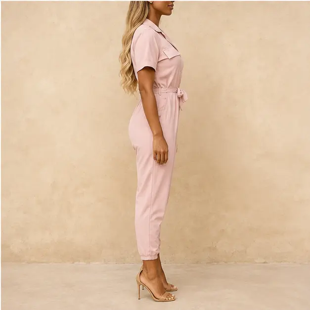 Rosalie Utility Jumpsuit, view 4