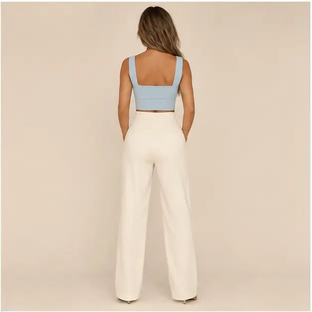 Sienna Square-Neck Top, view 2