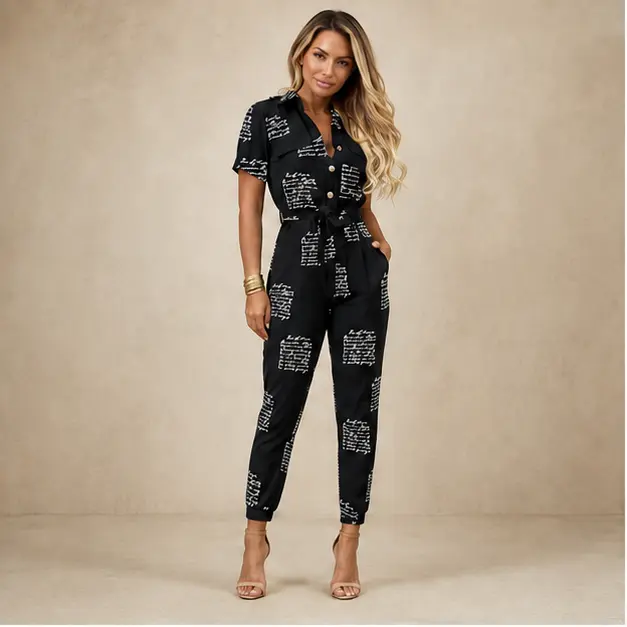 Sloane Print Jumpsuit
