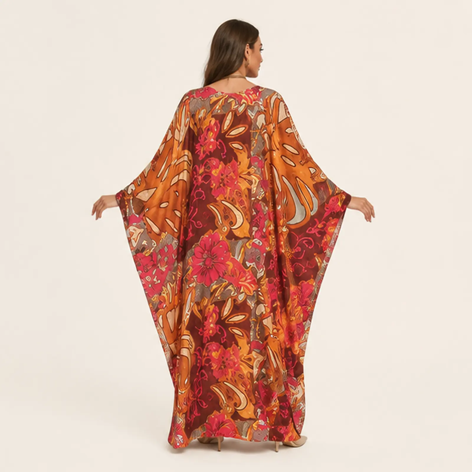 Solara Sunset Maxi Kaftan, view 2