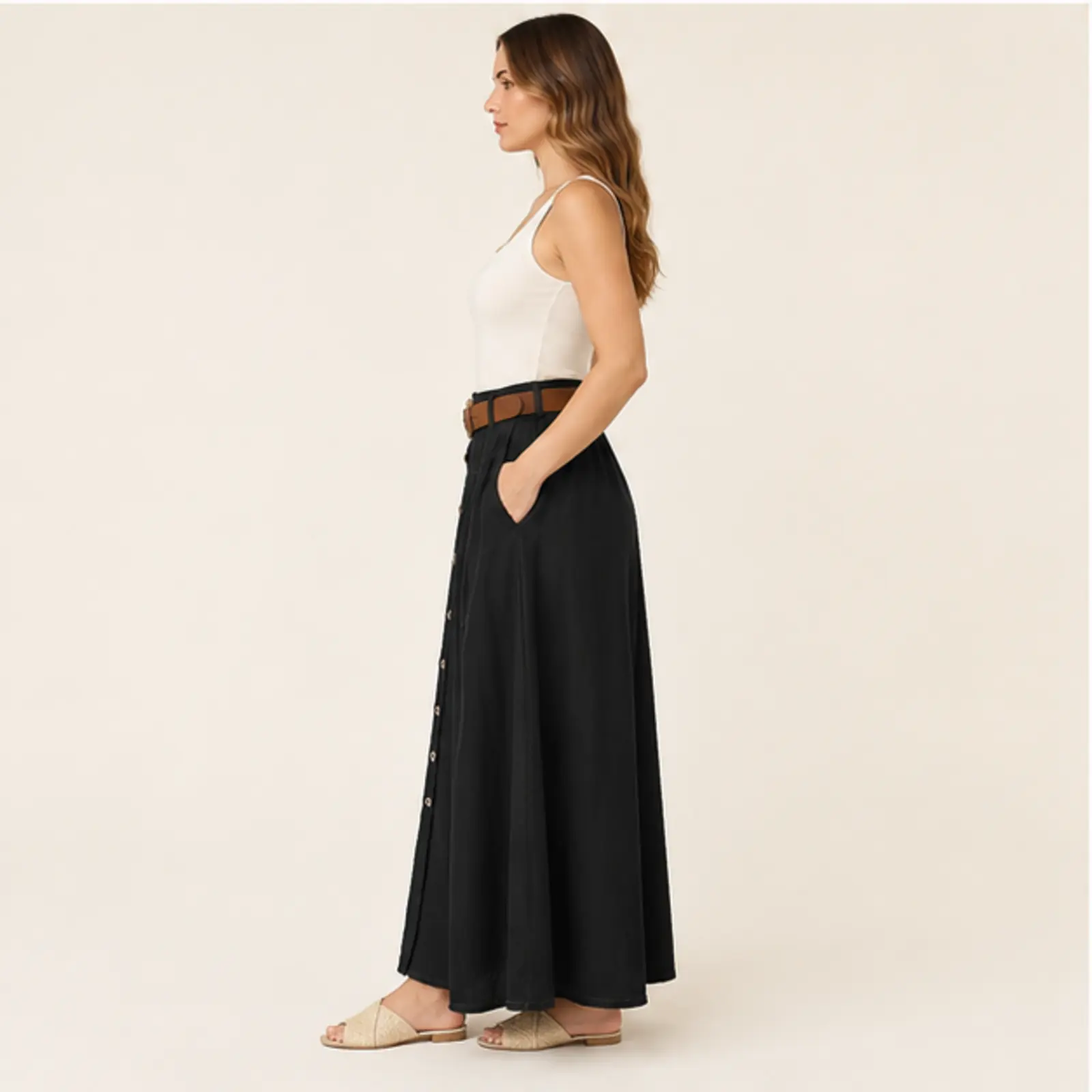 Tamsin Maxi Skirt, view 3
