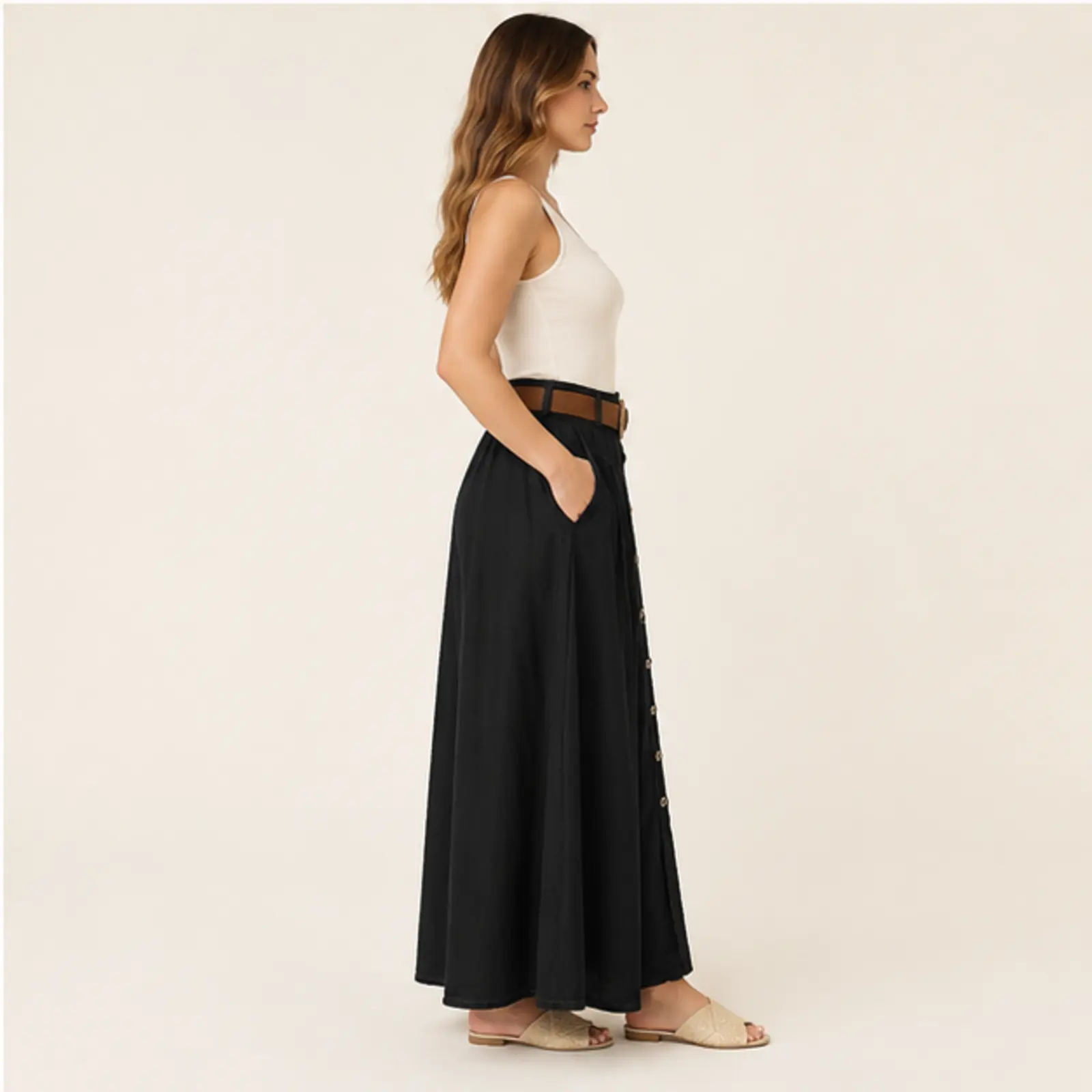 Tamsin Maxi Skirt, view 4