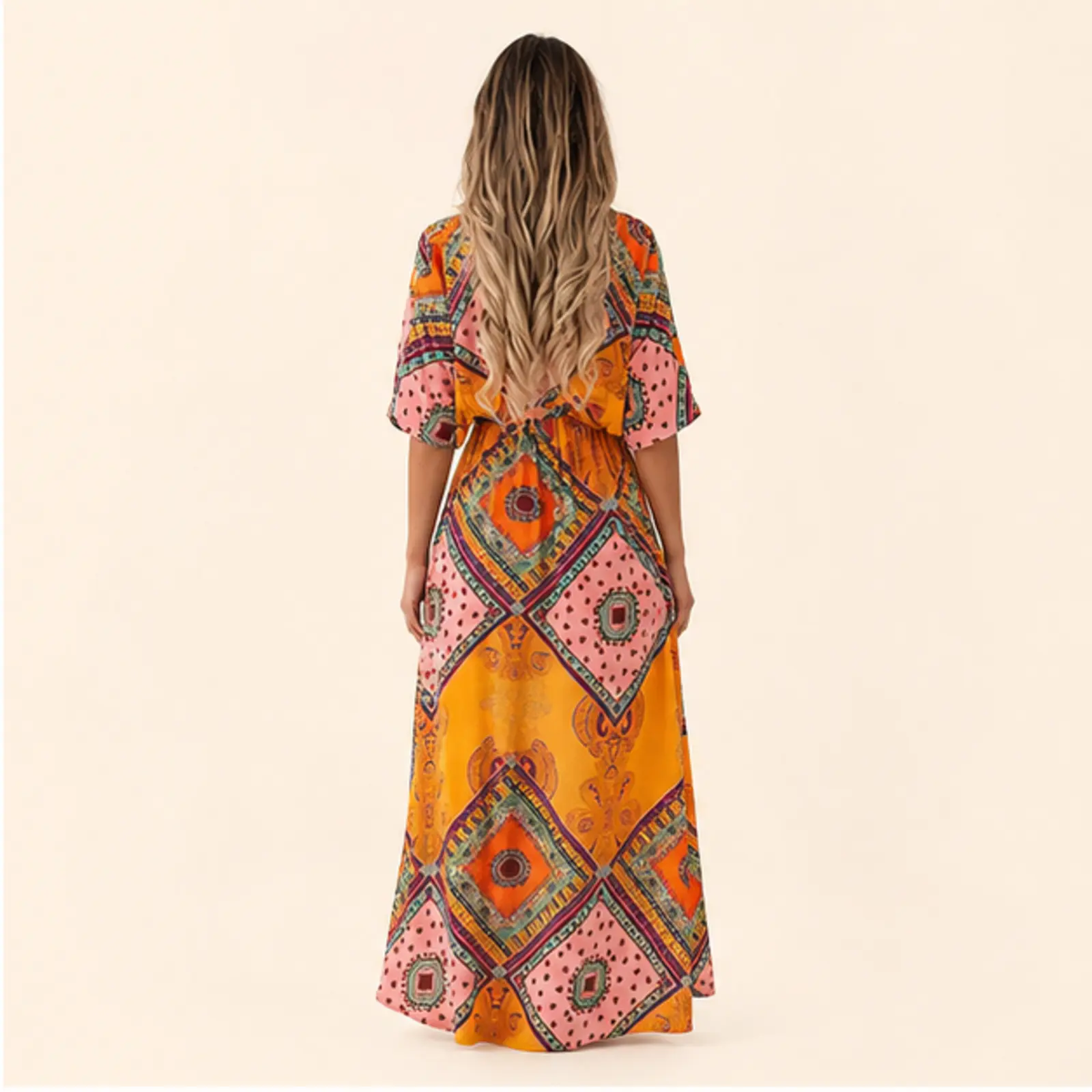 Ursa Print Dress, view 2