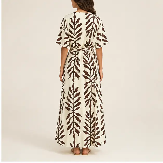 Ursula Botanical Maxi Dress, view 2