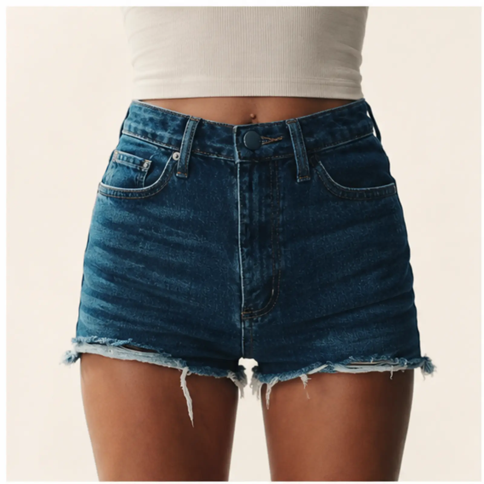 Wisteria Denim Shorts