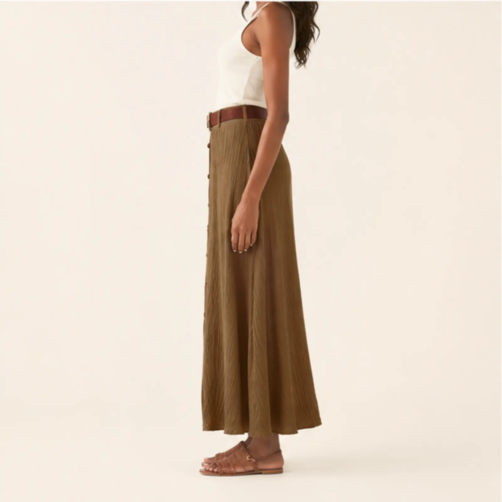 Ximena Maxi Skirt, view 3