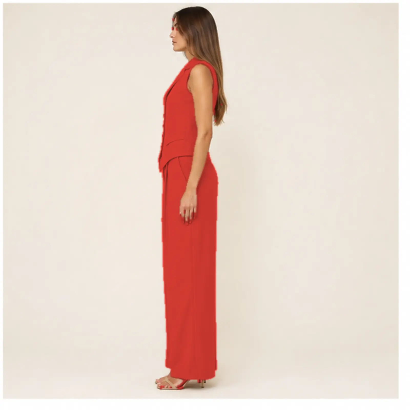 Xyla Tailored Two-Piece Set, view 4