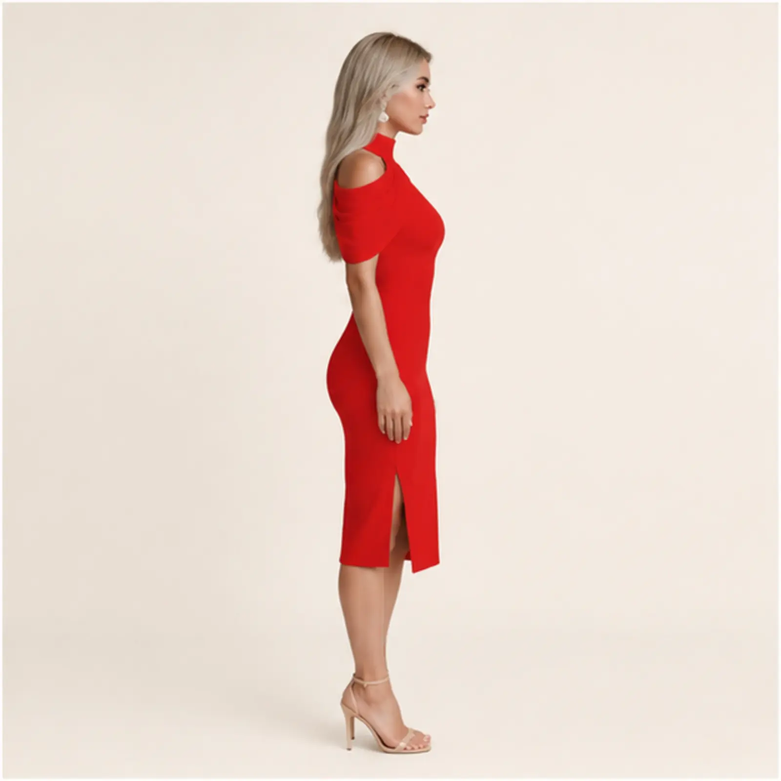 Zinnia Midi Dress, view 4