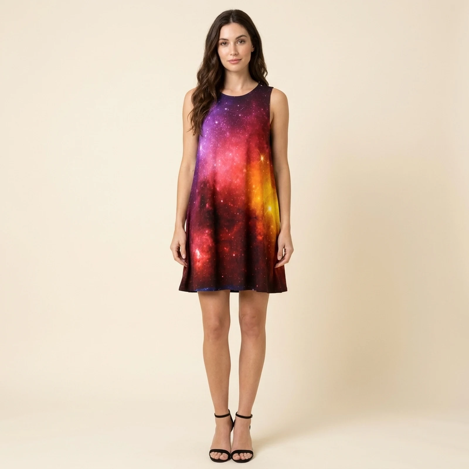 Blaze Galaxy Swing Dress, view 1