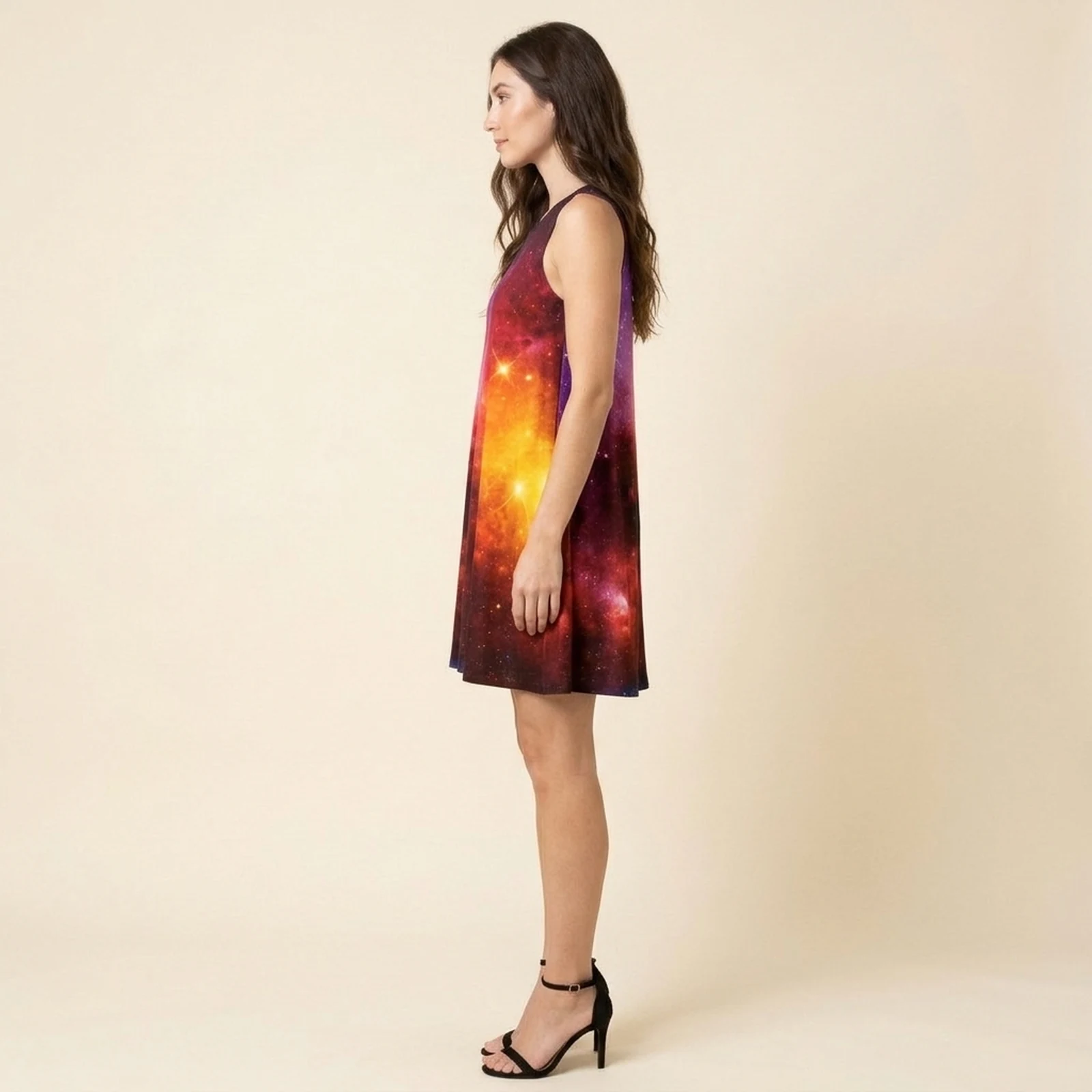 Blaze Galaxy Swing Dress, view 3