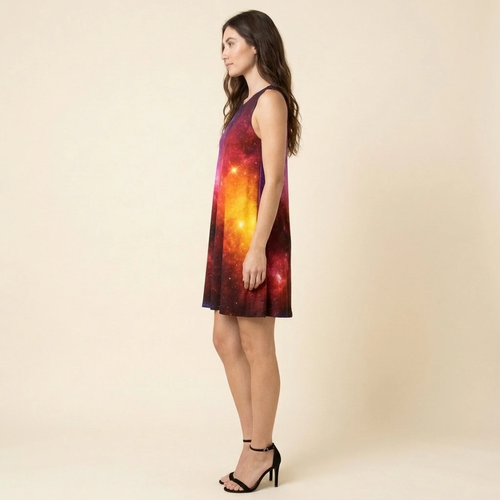 Blaze Galaxy Swing Dress, view 4