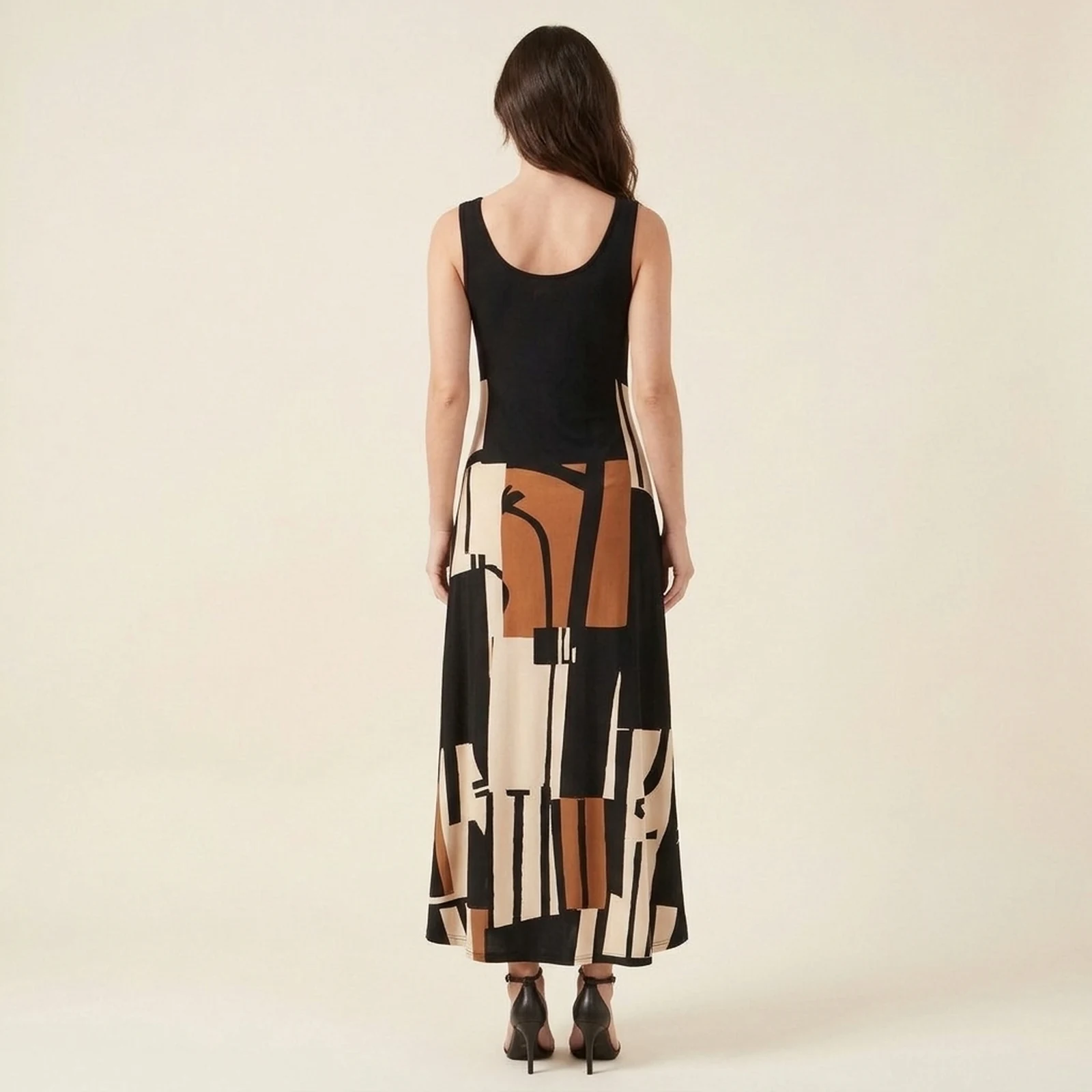 Cobre Arc Maxi Dress, view 2