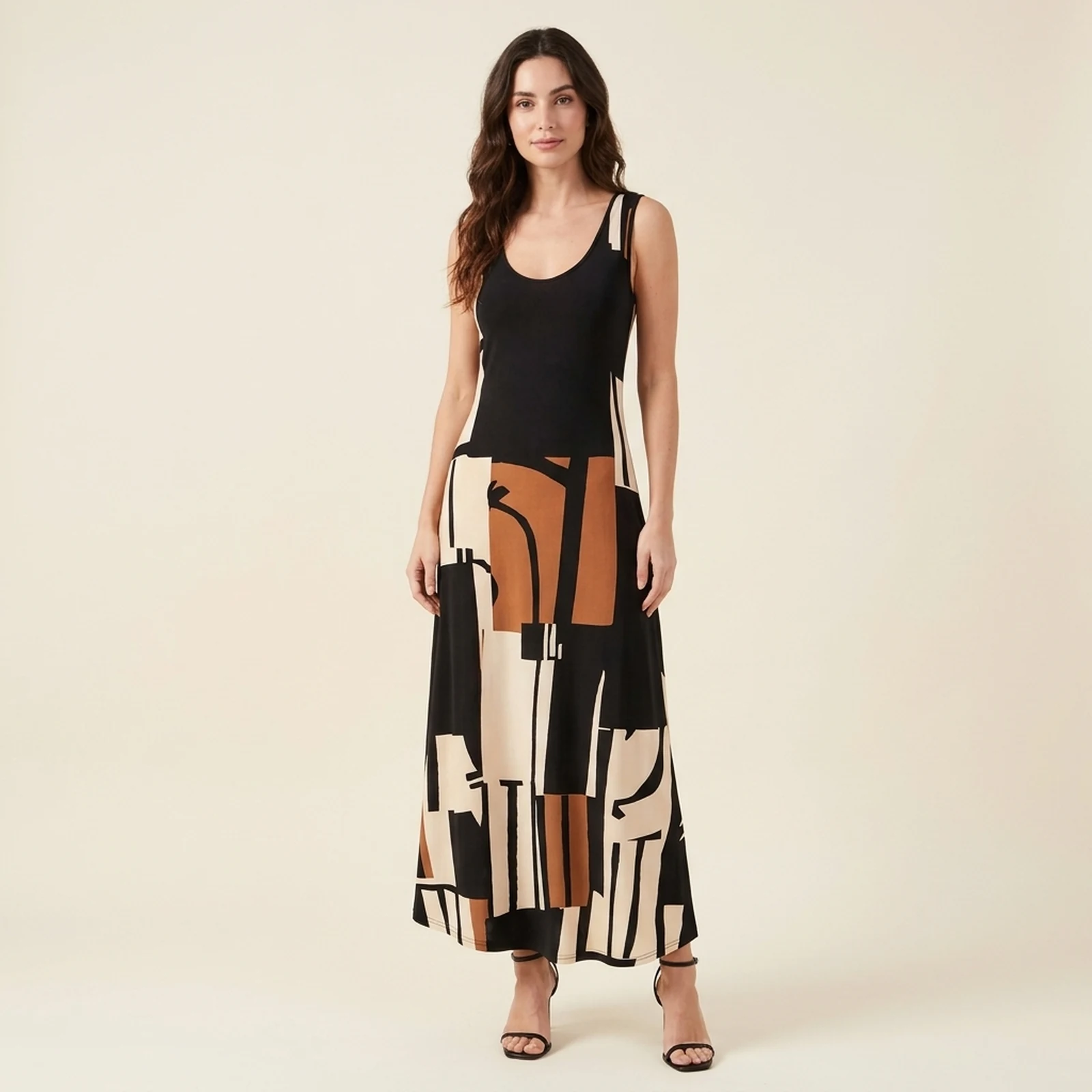Cobre Arc Maxi Dress, view 1