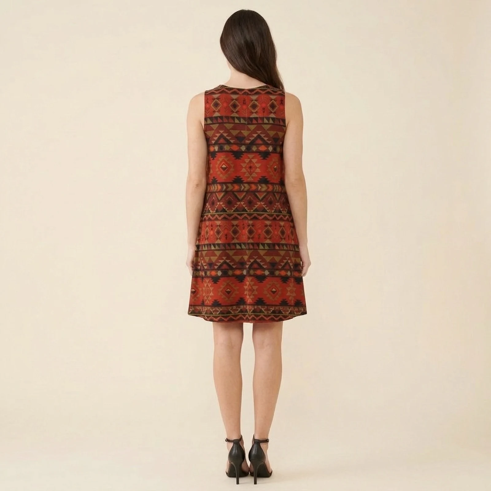 Ember Tribal Swing Dress, view 2