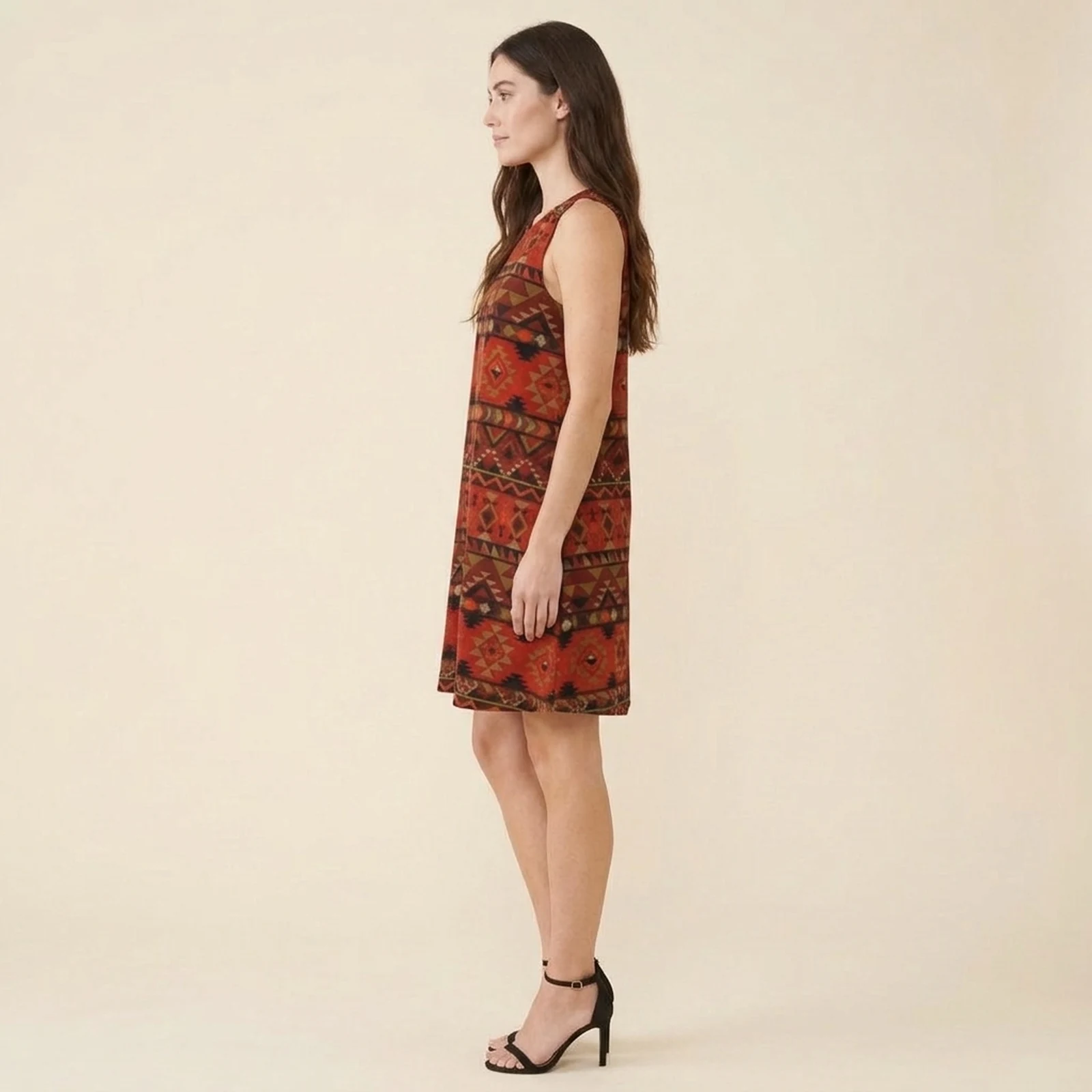 Ember Tribal Swing Dress, view 3