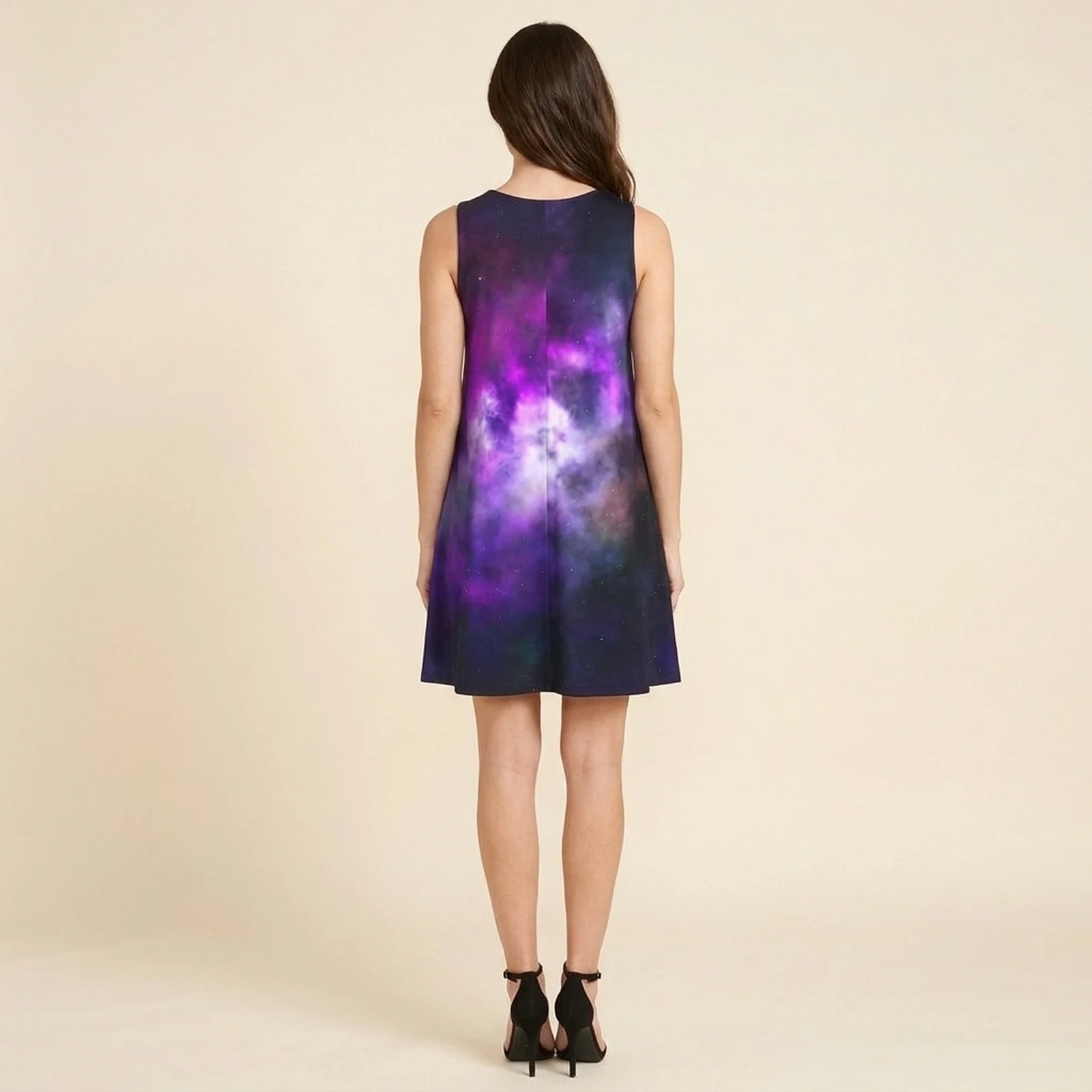 Iris Galaxy Swing Dress, view 2