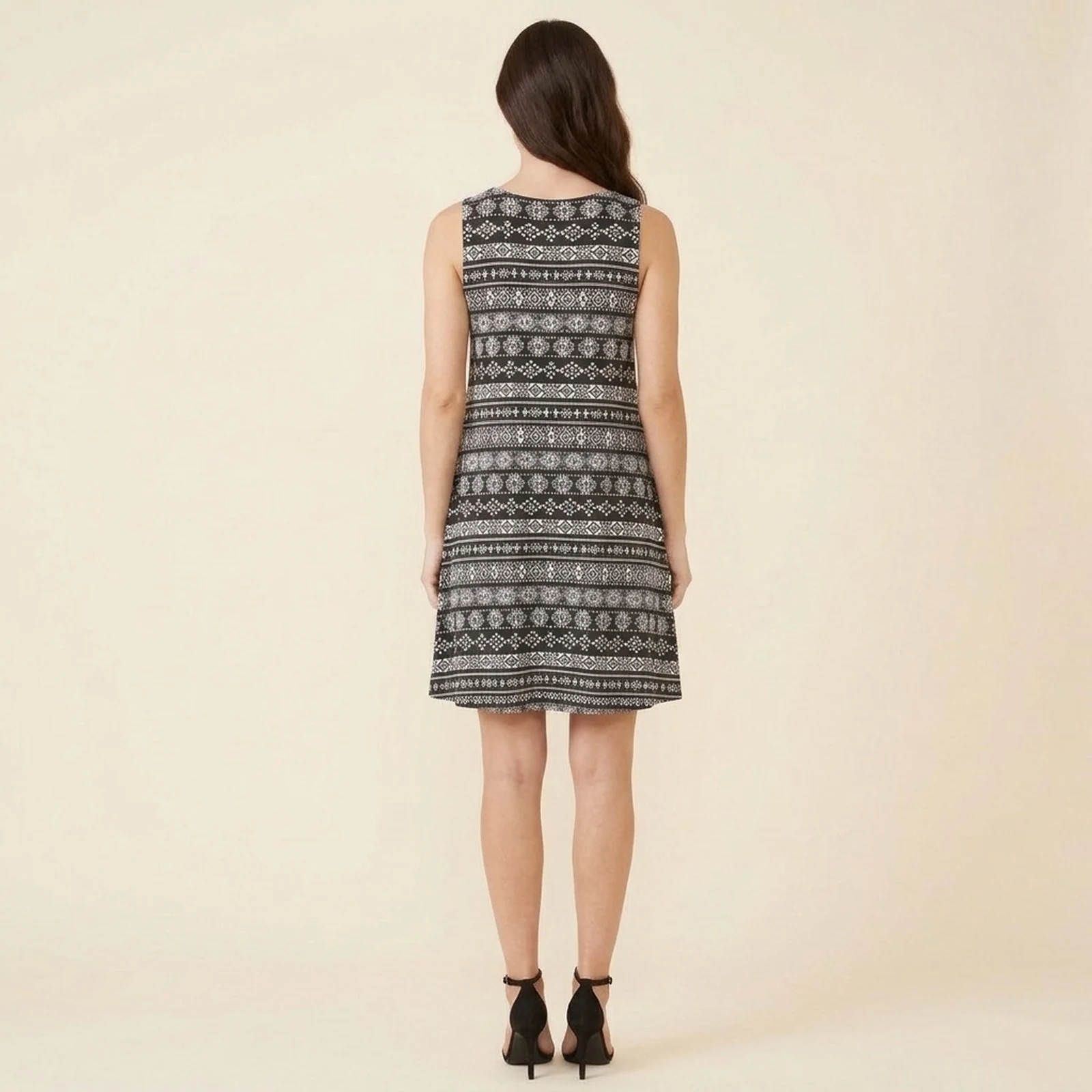 Ivo Tribal Swing Dress, view 2