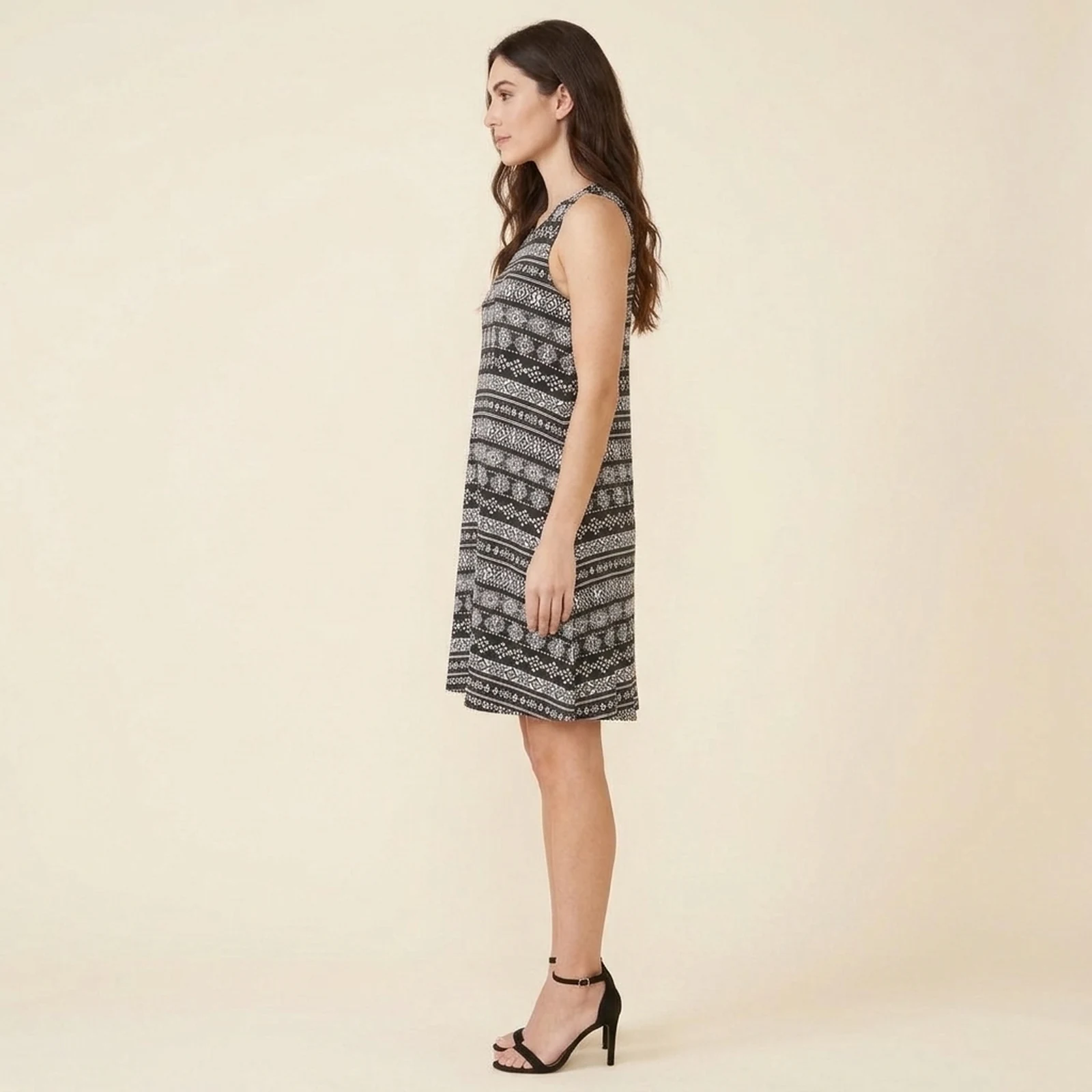 Ivo Tribal Swing Dress, view 4