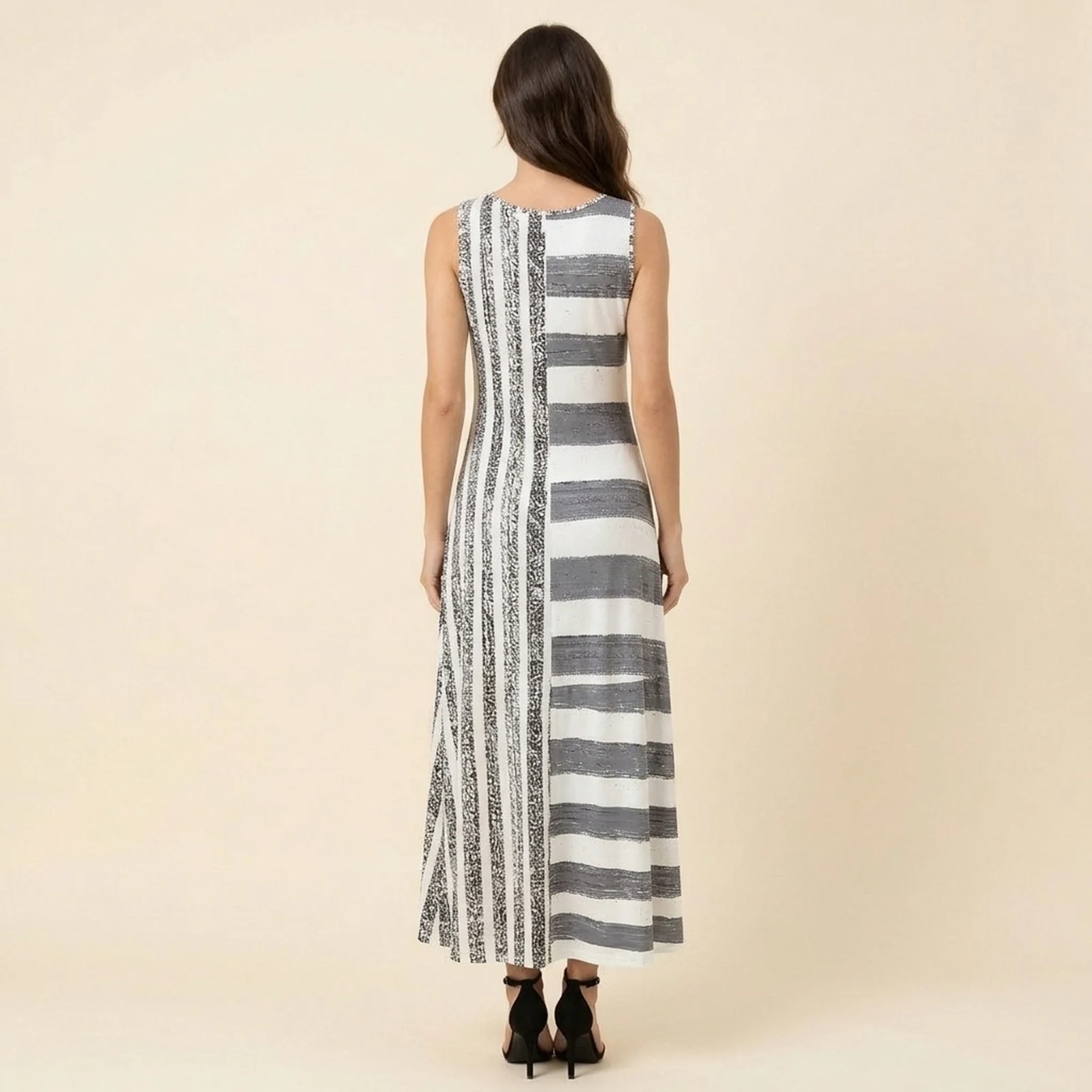 Linea Stripe Maxi Dress, view 2