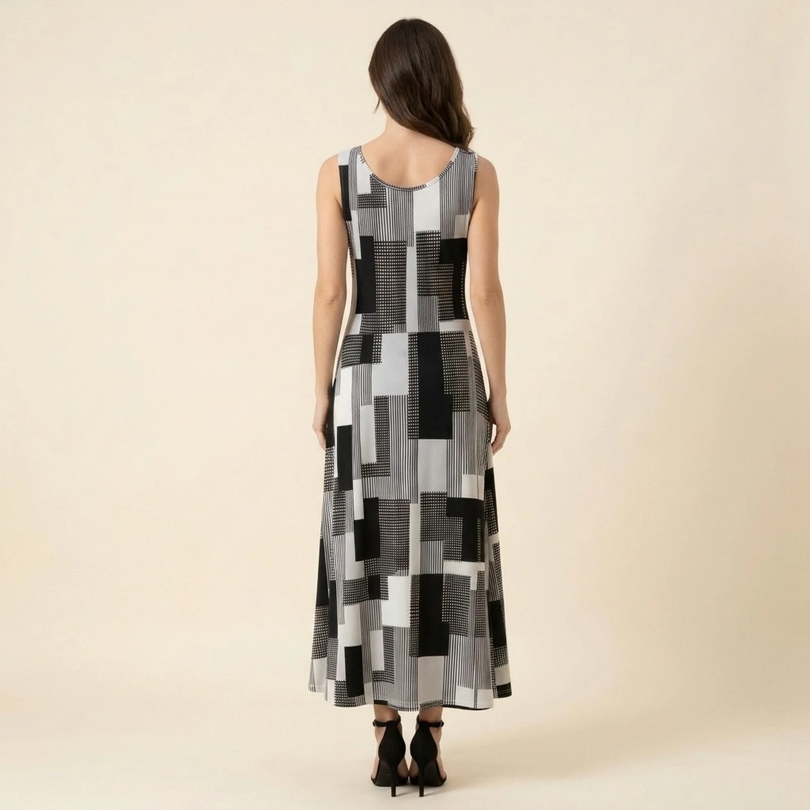 Mono Block Maxi Dress, view 2