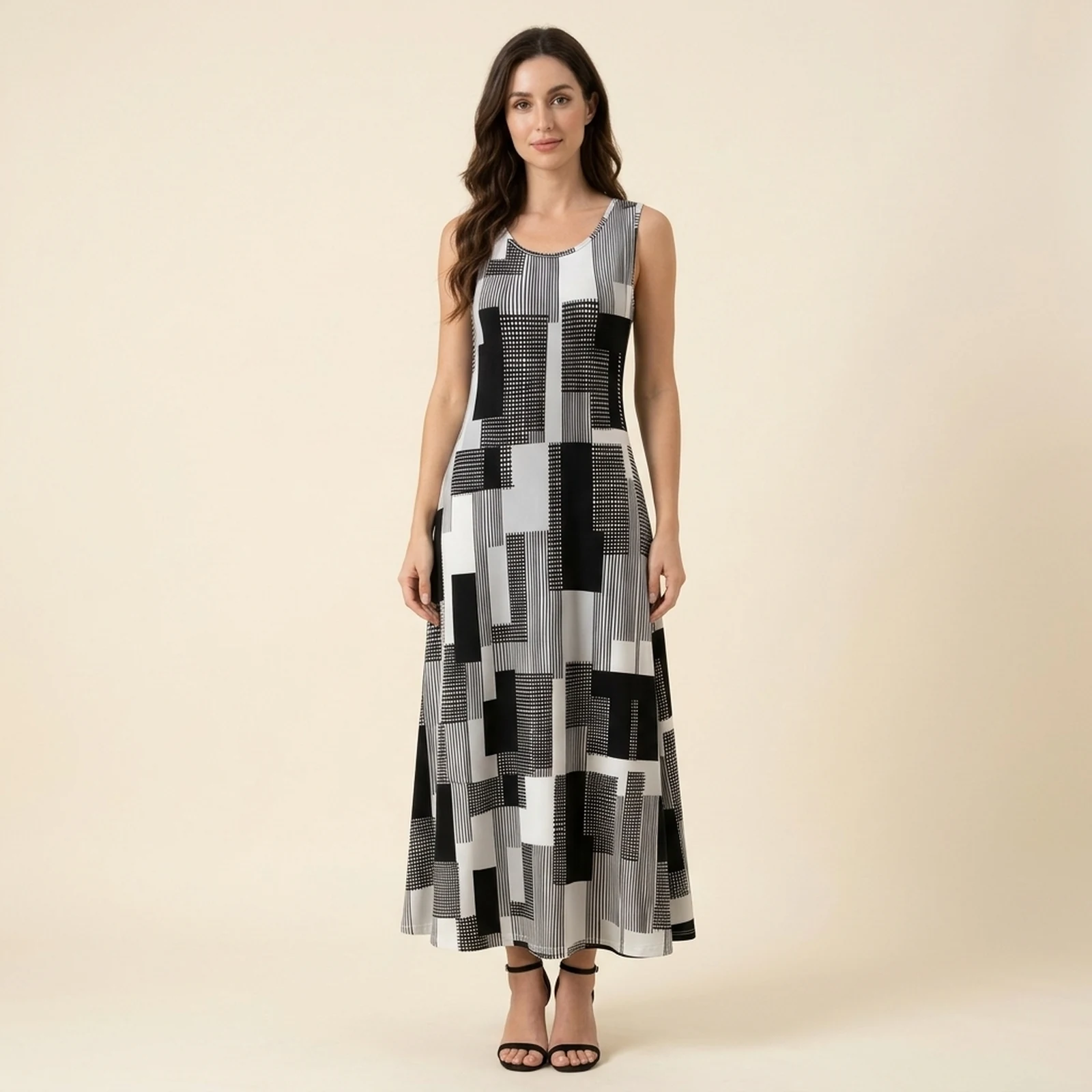 Mono Block Maxi Dress, view 1