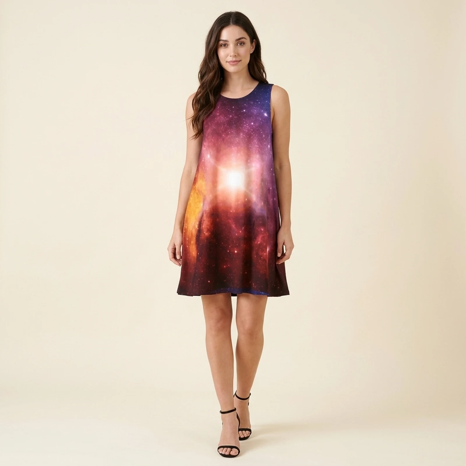 Nova Galaxy Swing Dress, view 1