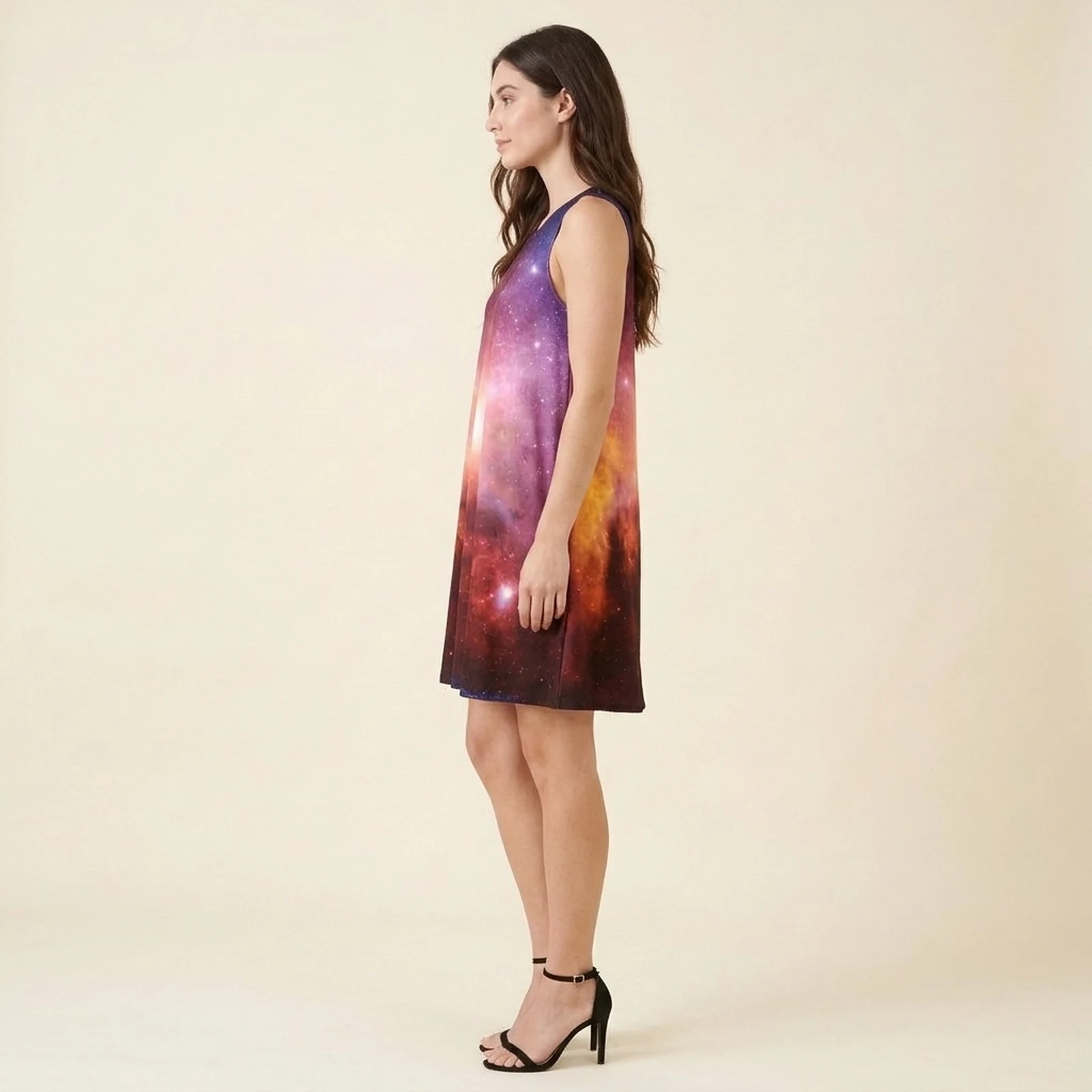 Nova Galaxy Swing Dress, view 3