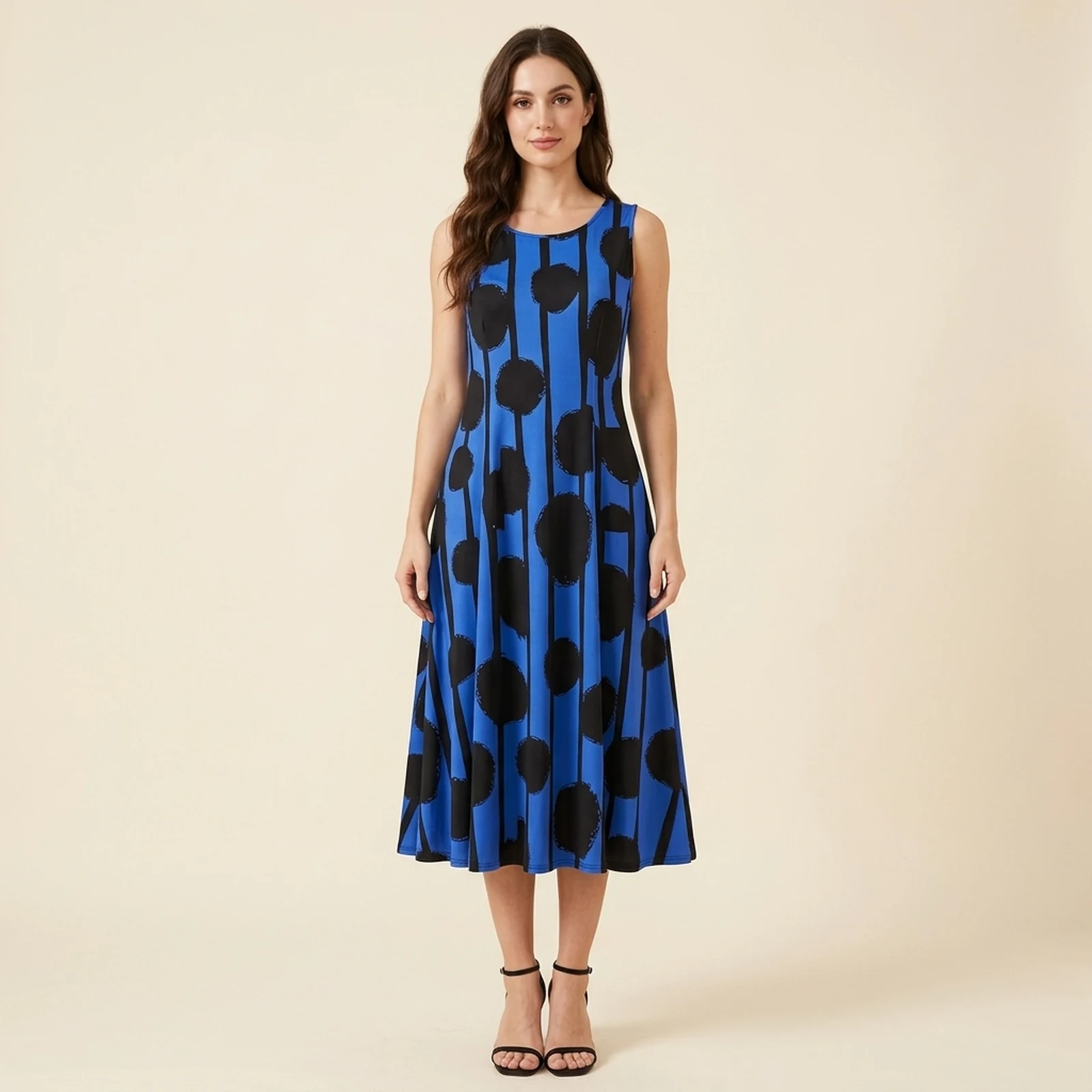 Ponto Swing Midi Dress, view 1