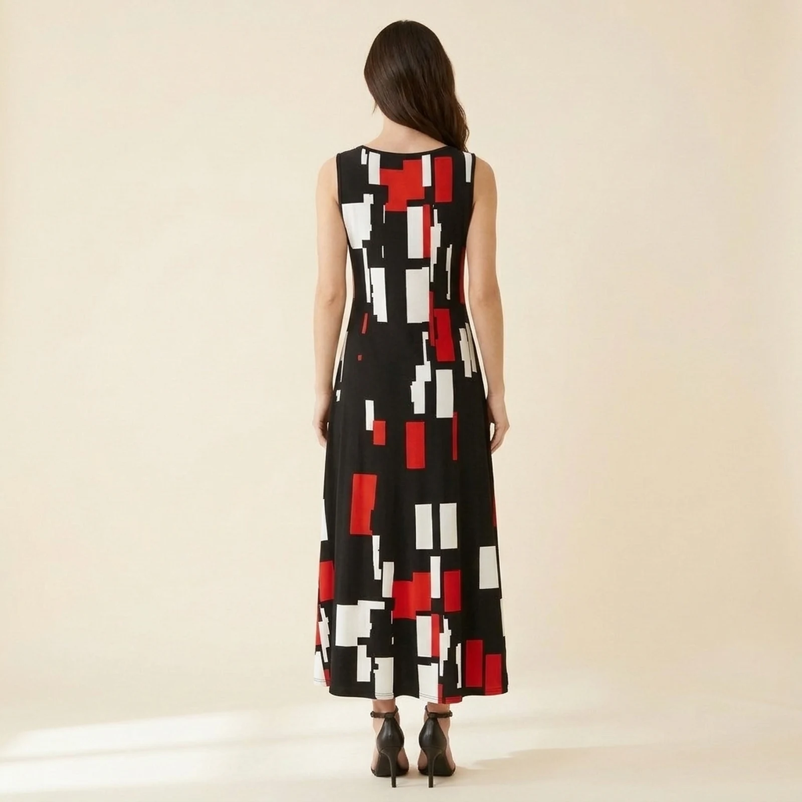 Rubra Block Maxi Dress, view 2