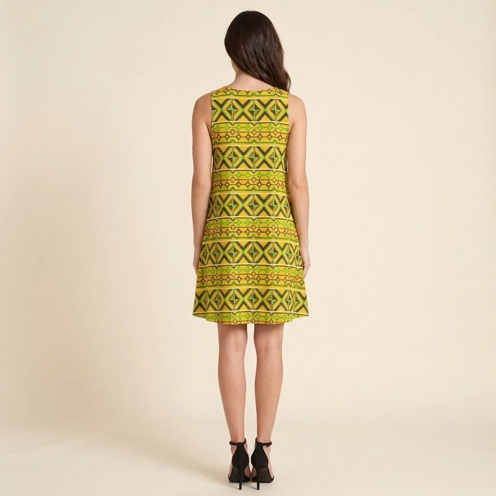 Sol Tribal Swing Dress, view 2