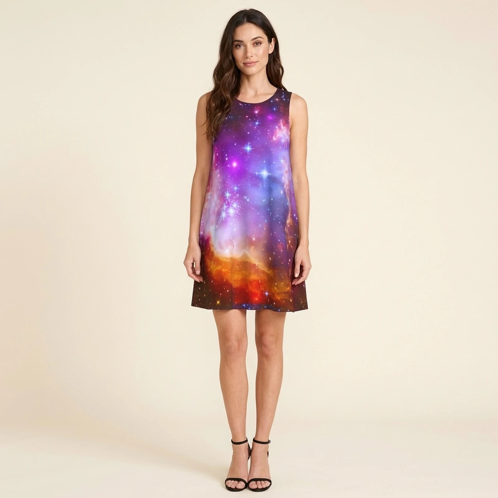 Stella Galaxy Swing Dress, view 1