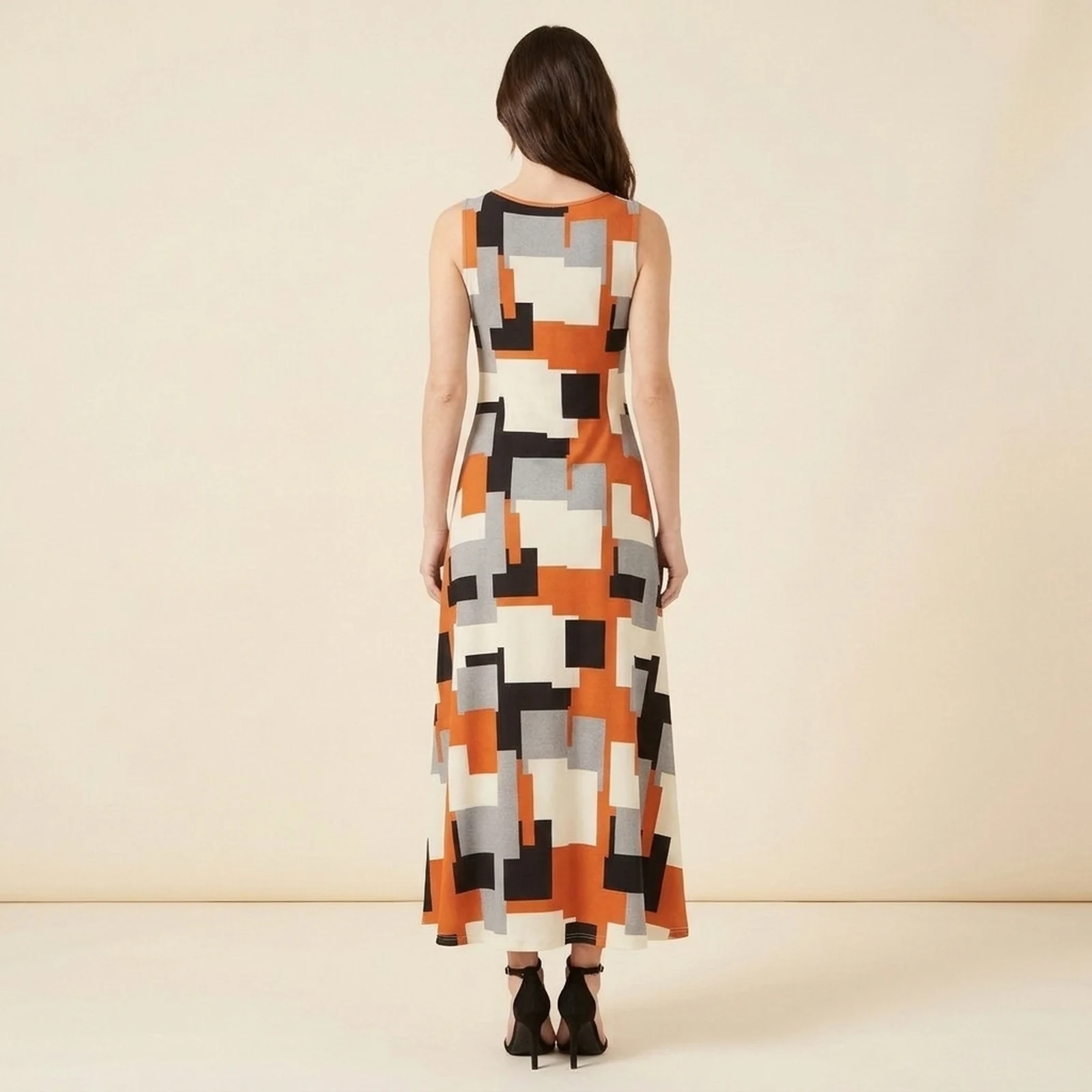 Terra Block Maxi Dress, view 2